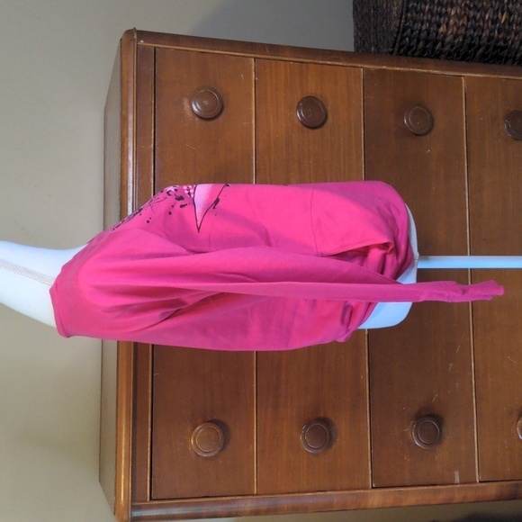 DISNEY Fiesty Barbie PINK TINK Crew Neck Sweatshirt - Picture 3 of 8